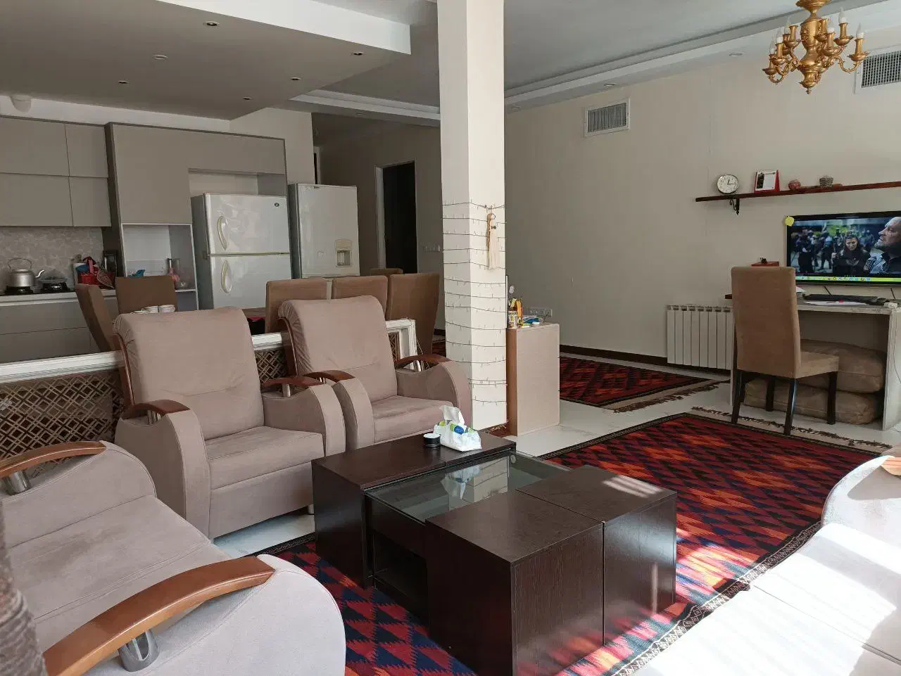 تک واحدی/بازسازی شده/۱۰۵متر/حیاط اختصاصی