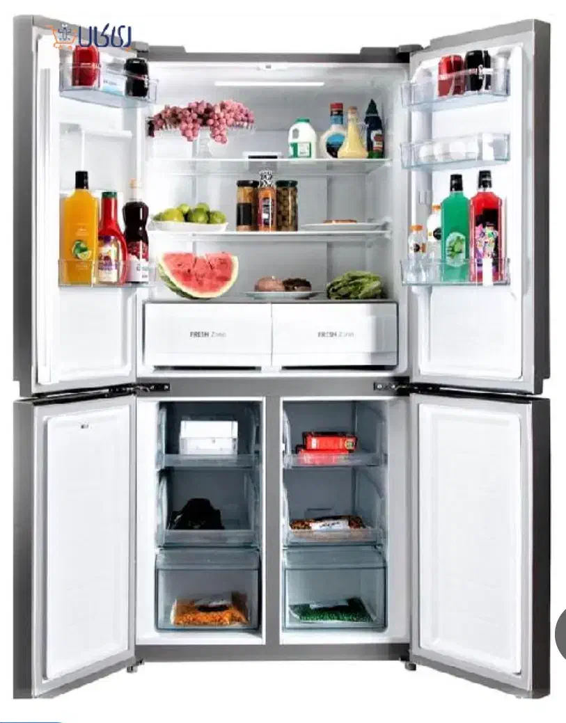 یخچال ساید پاکشوما چهار درب نو یک24ماه گارانتی|یخچال و فریزر|سنندج, |دیوار