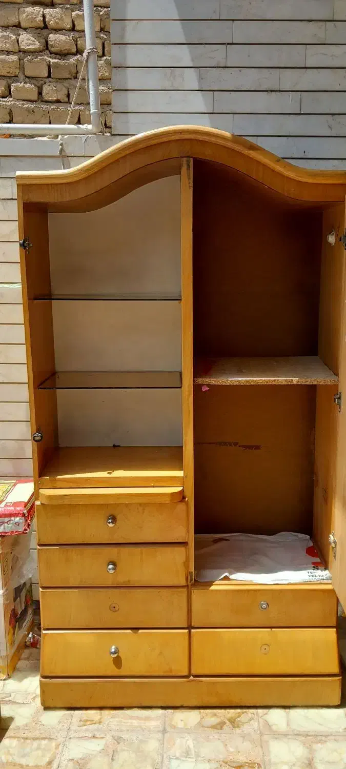 کمد بچه و نوجوان|جاکفشی، کمد، دراور|اصفهان, قهجاورستان|دیوار