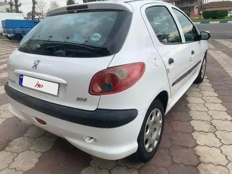 ۲۰۶ تیپ۵ مدل ۹۶|خودرو سواری و وانت|رشت, بلوار گیلان|دیوار