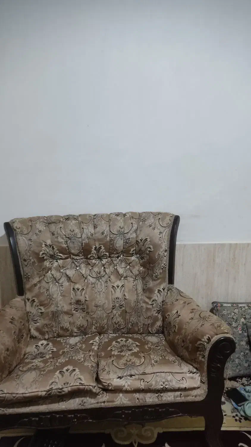 یک دست مبل هفت نفره|مبلمان خانگی و میز عسلی|شامکان, |دیوار