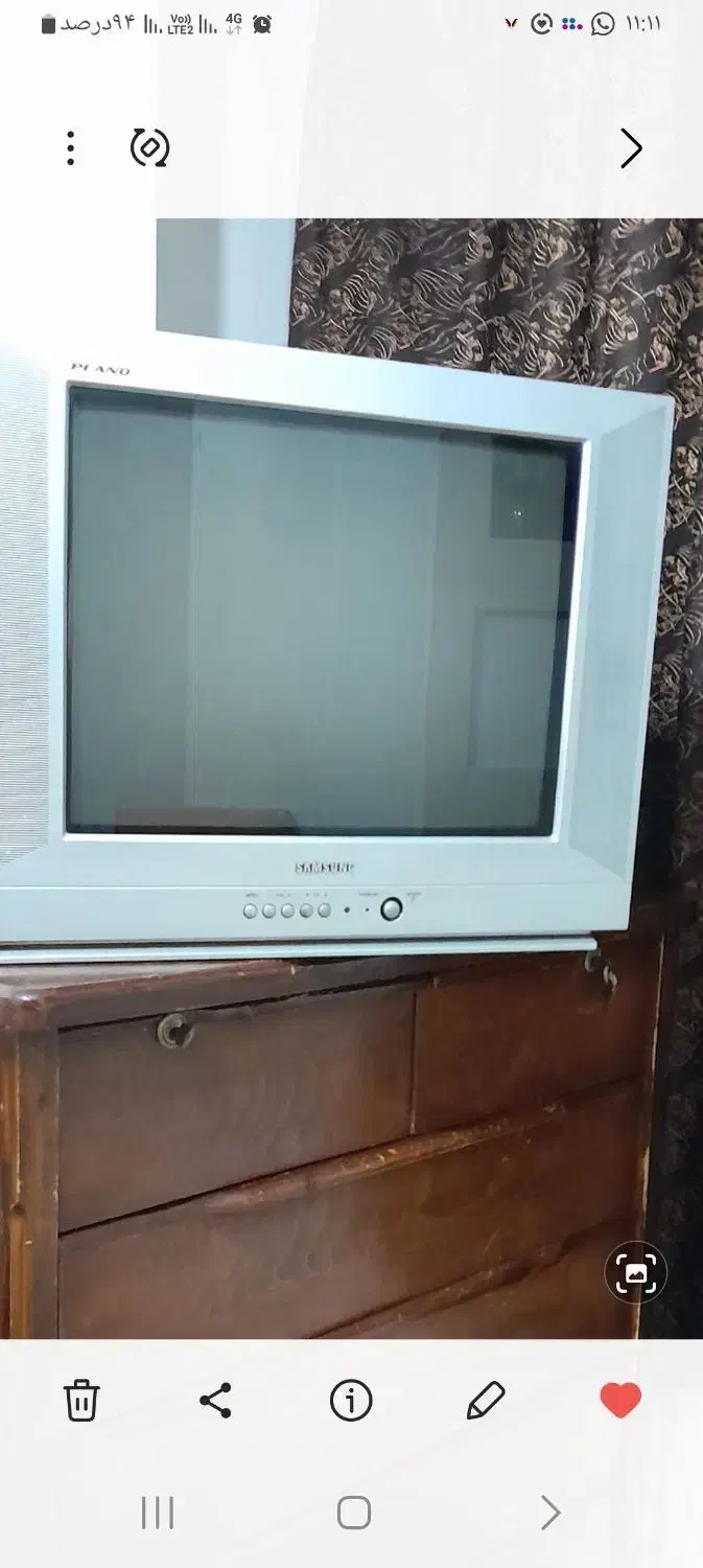 تلویزیون ۲۱ اینچ سامسونگ|تلویزیون و پروژکتور|رشت, حسین آباد|دیوار