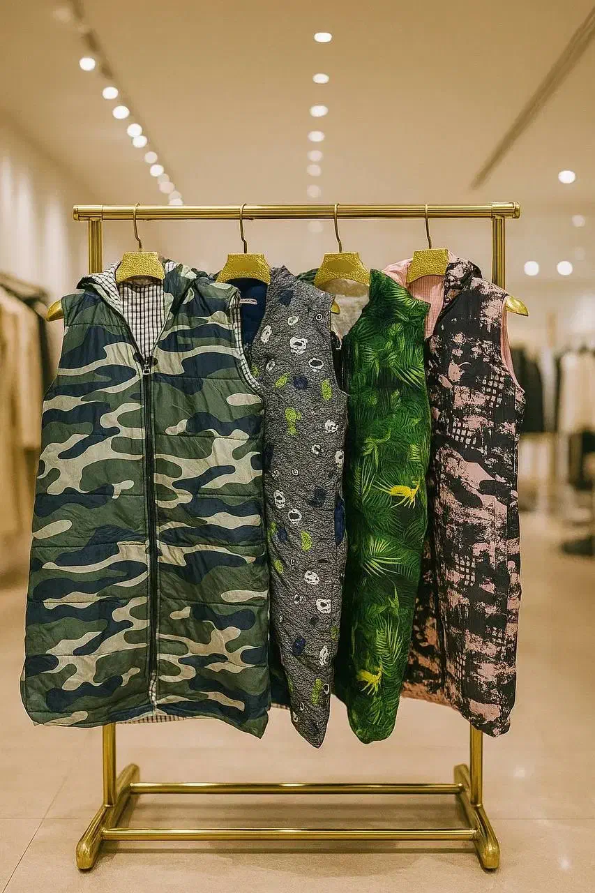 پافر طرح دار زنانه،فروشگاه هستیم|لباس|رباطکریم, رباطکریم|دیوار