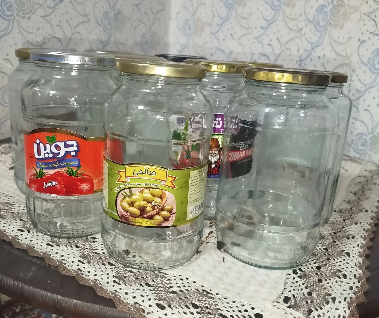 شیشه بزرگ ومتوسط|ظروف نگهدارنده، پلاستیکی، یک‌بارمصرف|سبزوار, شرق کال جنوبی (شمس آبادی)|دیوار