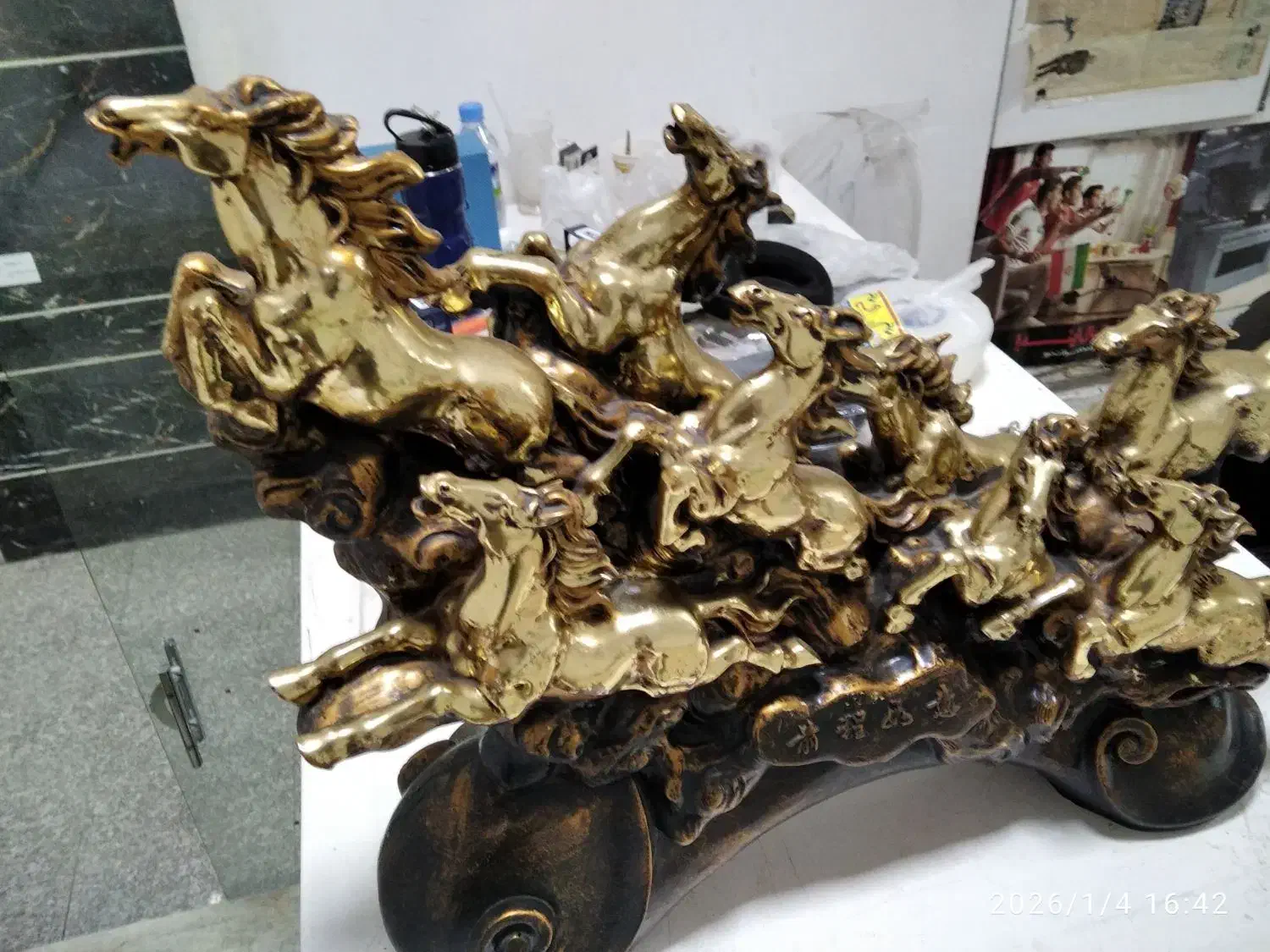 تندیس 8 اسب سالم وتمیز|مجسمه، تندیس، ماکت|اهواز, فاز ۲ پادادشهر|دیوار