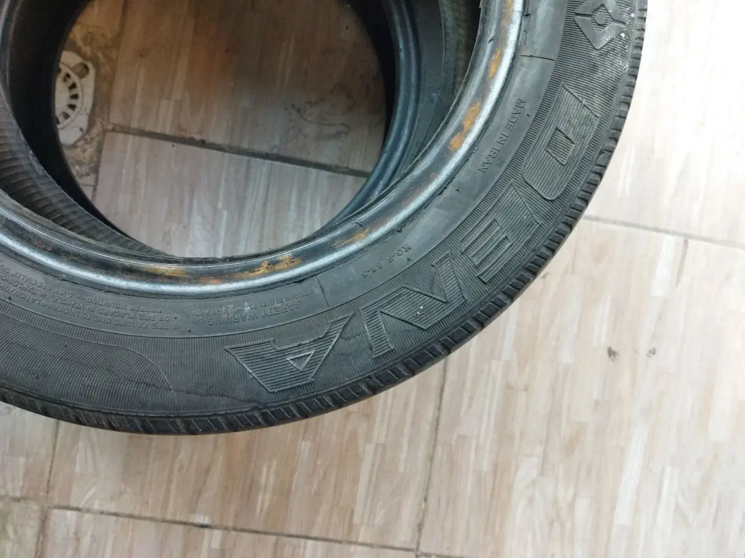 دو حلقه لاستیک پراید|قطعات یدکی و لوازم جانبی|تهران, شهرک طالقانی|دیوار