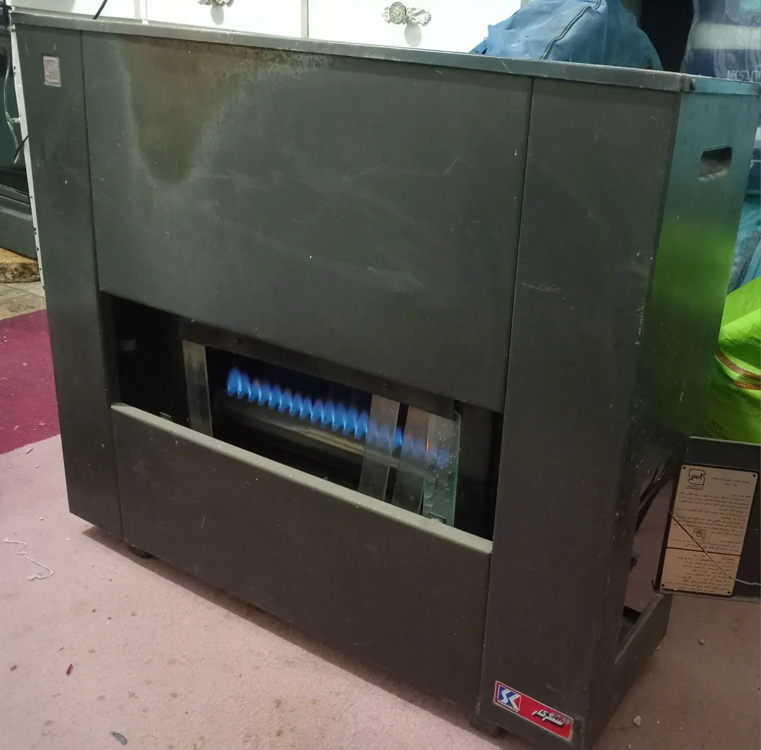 بخاری گازی|بخاری، هیتر، شومینه|شازند, |دیوار