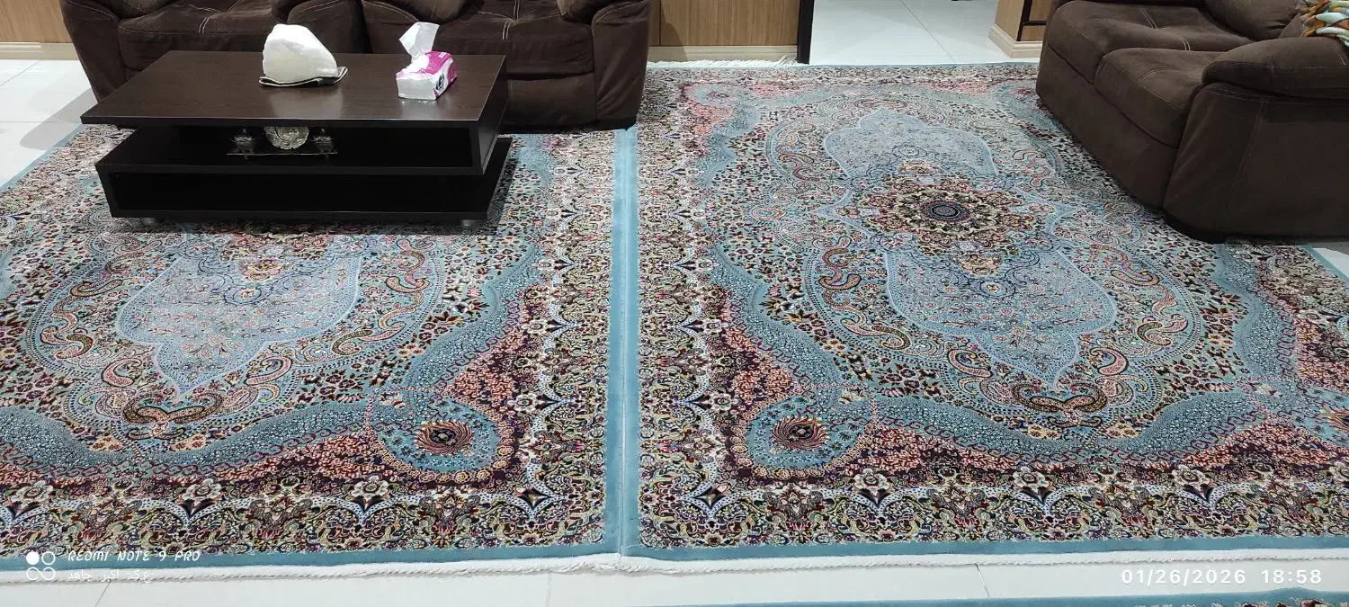 فرش در حد نو ۹ متری و ۶ متری|فرش|تهران, شهرک هما|دیوار