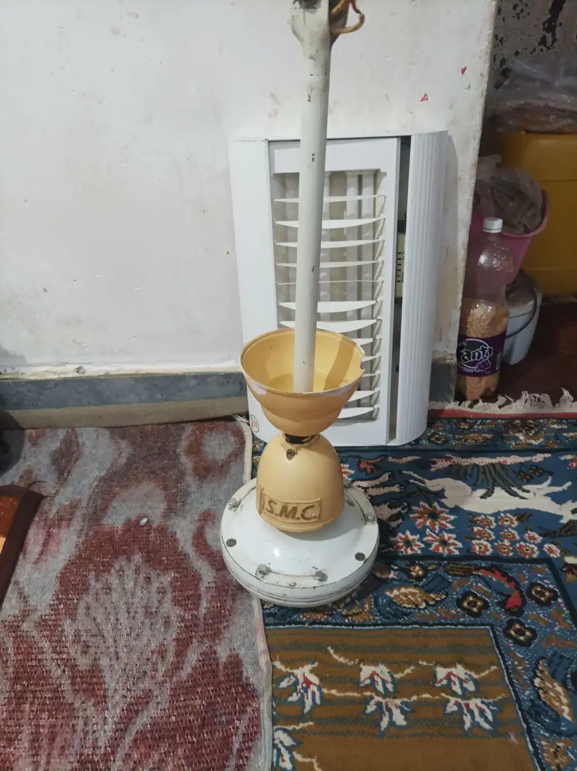 پنکه سقفی|پنکه و تصفیه‌کنندهٔ هوا|رامهرمز, |دیوار