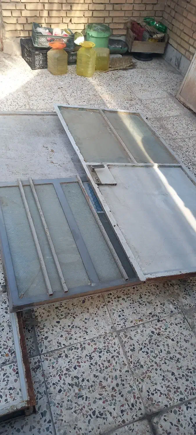 درب اهنی اتاق و حیاط|مصالح و تجهیزات ساختمان|کارون, |دیوار