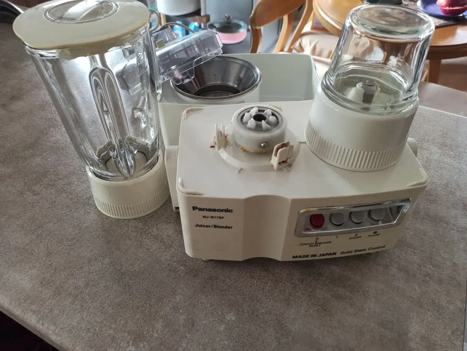 آبمیوه گیری ۳ کاره پاناسونیک اصل ژاپن|آبمیوه‌گیر و آب‌مرکبات‌گیر|رشت, منظریه|دیوار