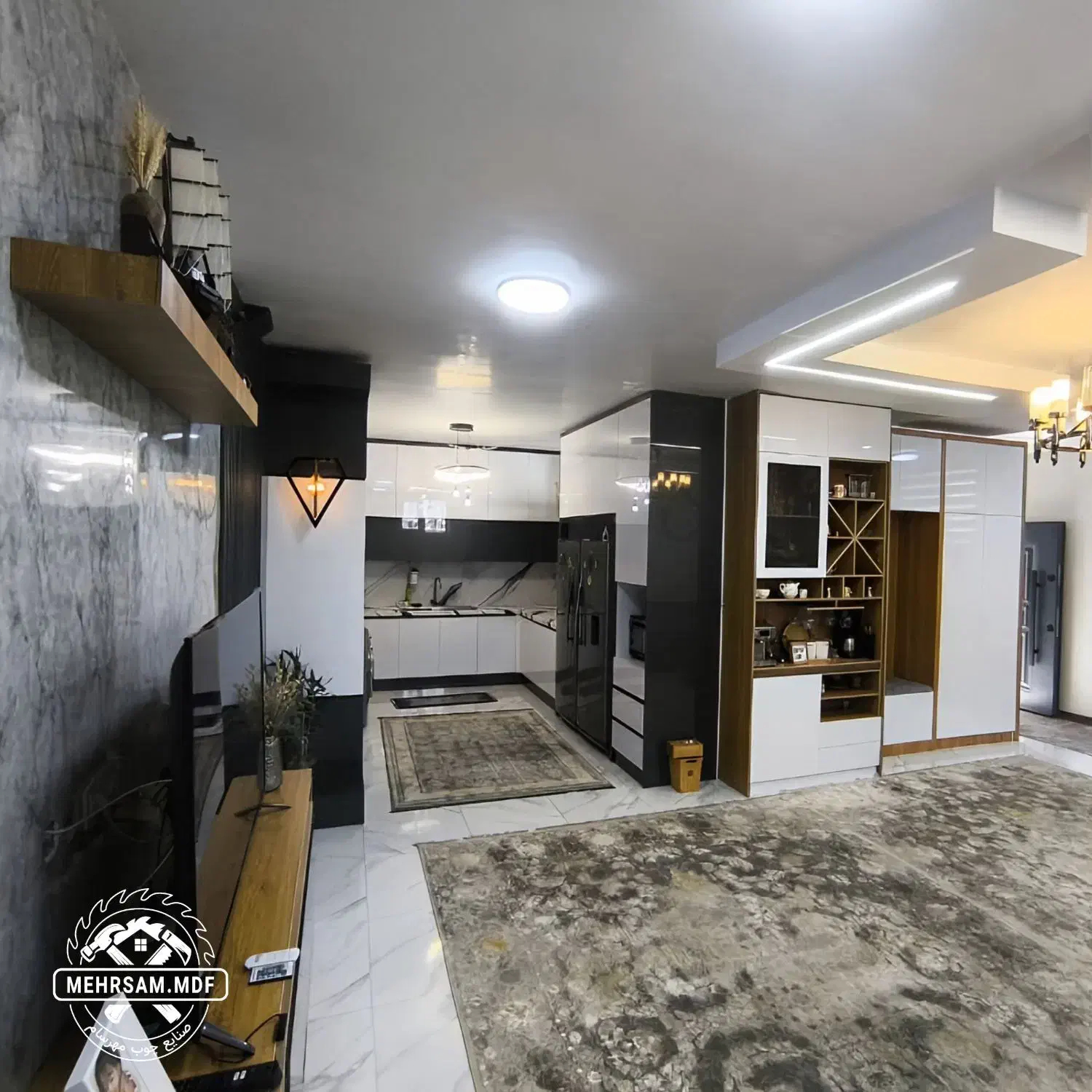 طراحی و اجرای کابینت، دکور و کمددیواری|خدمات پیشه و مهارت|فولادشهر, مسکن مهر فولادشهر|دیوار