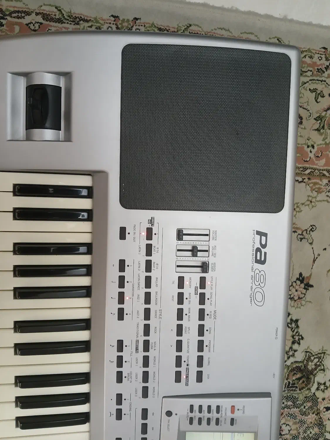 Korg pa 80|پیانو، کیبورد، آکاردئون|تهران, تهرانپارس غربی|دیوار