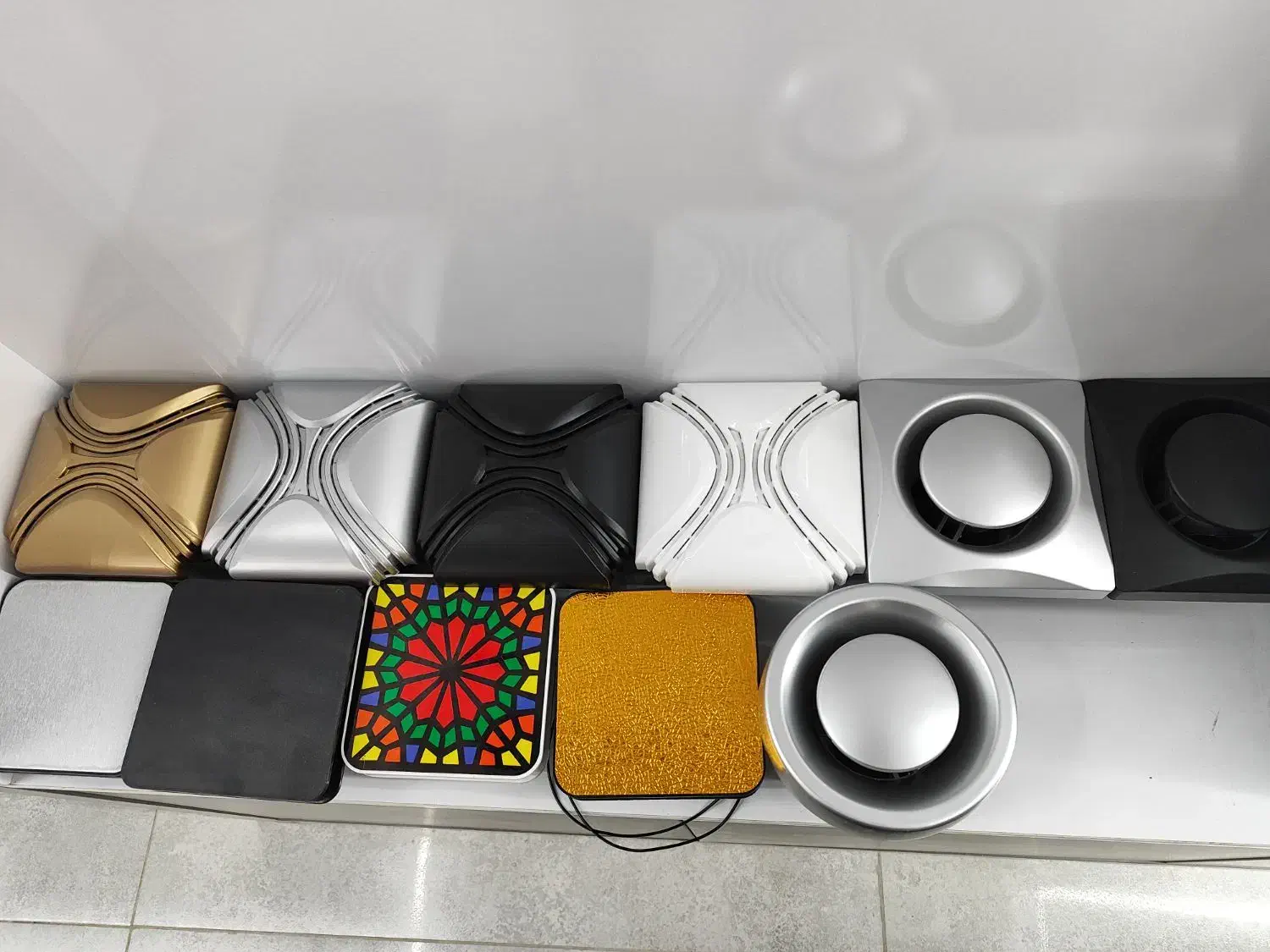 سانتریفیوژ هواکش دریچه|پنکه و تصفیه‌کنندهٔ هوا|یزد, |دیوار