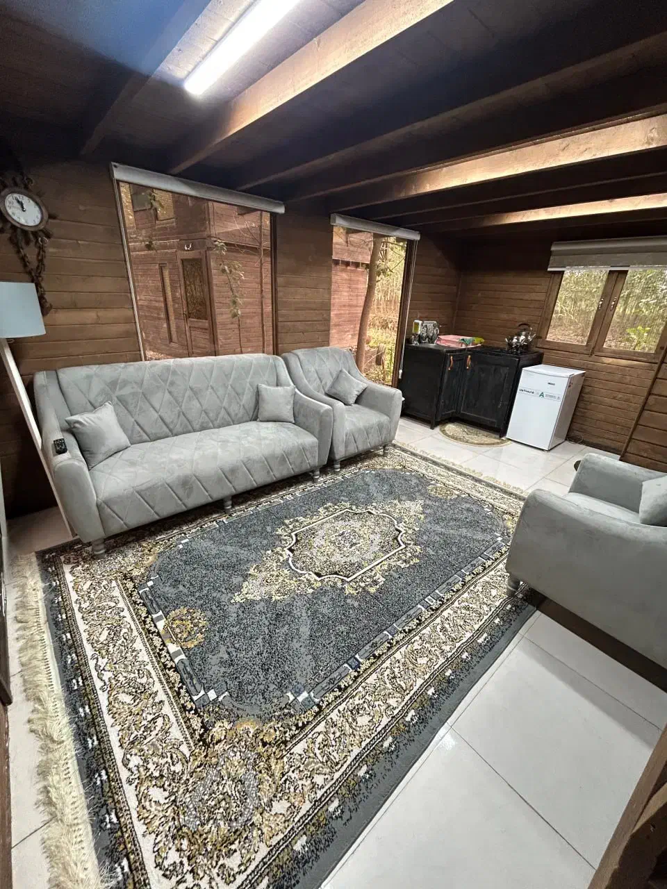 اقامتگاه چوبی، درآغوش جنگل سبز|فروش خانه و ویلا|چادگان, |دیوار