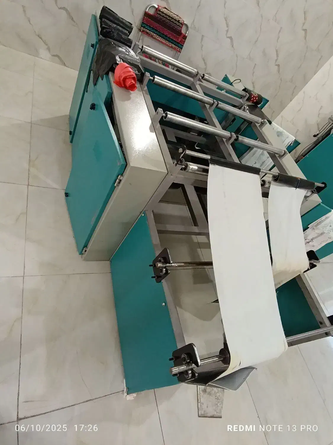 دستگاه رول کن سفره و پر کن دستمال کاغذی|ماشینآلات صنعتی|پاکدشت, پاکدشت (مامازند)|دیوار