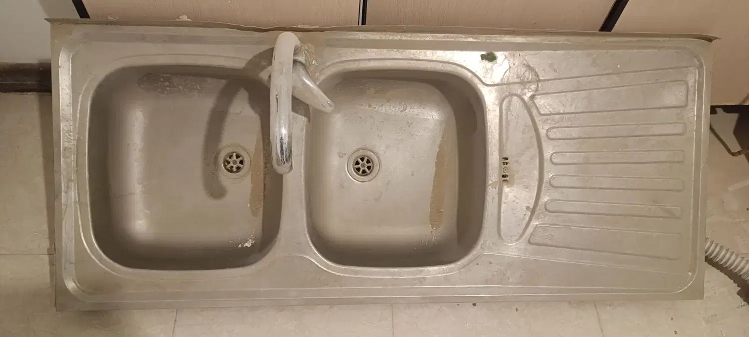 سینک ظرفشویی|آبچکان و نظمدهنده ظروف|شاهرود, |دیوار