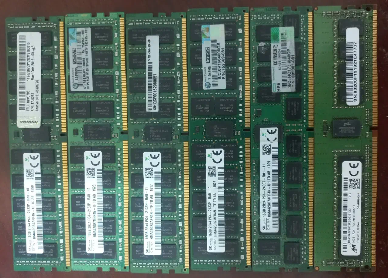 Ram ddr4 16g 2133 ecc server|قطعات و لوازم جانبی رایانه|تهران, شهرک ابوذر|دیوار