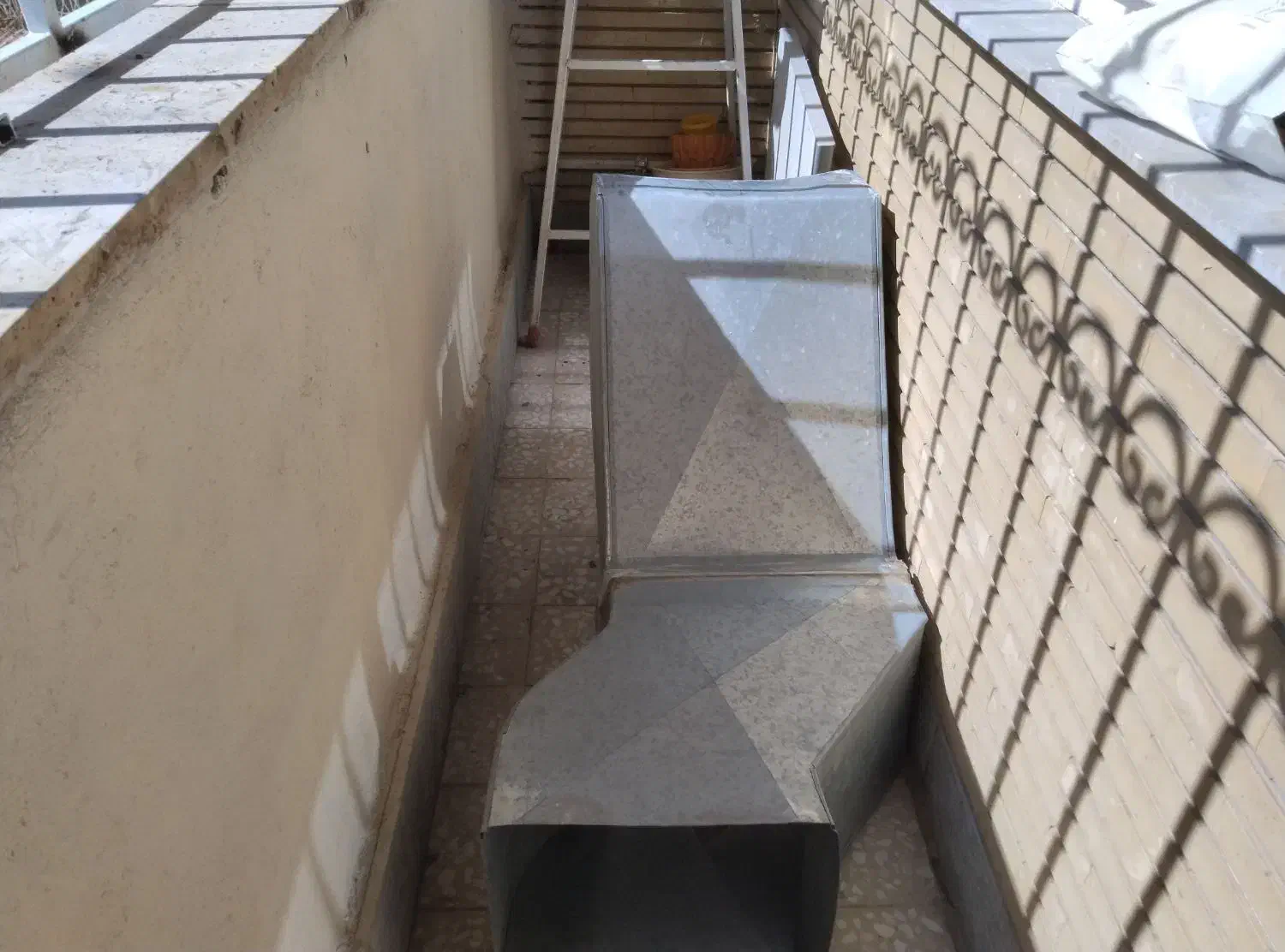 کانال کولر|کولر آبی|اراک, |دیوار