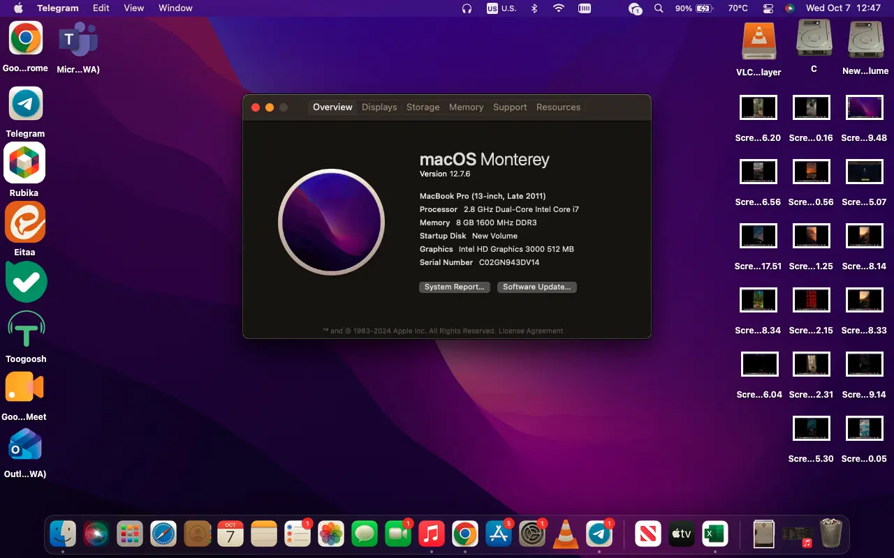 MacBook Pro 2011 Late 13-inch i7|رایانه همراه|تهران, خانیآباد|دیوار