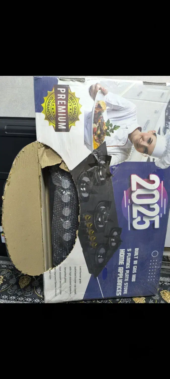 اجاق گاز صفحه ای  نو اکبند|اجاق گاز و لوازم برقی پخت‌وپز|فولادشهر, مسکن مهر فولادشهر|دیوار