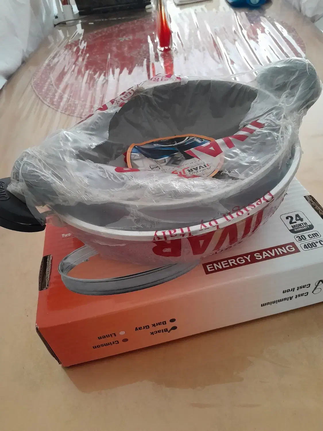 دو عدد تابه مارک ژیوار نو و دارای کاور|ظروف پخت‌وپز|شهرضا, |دیوار