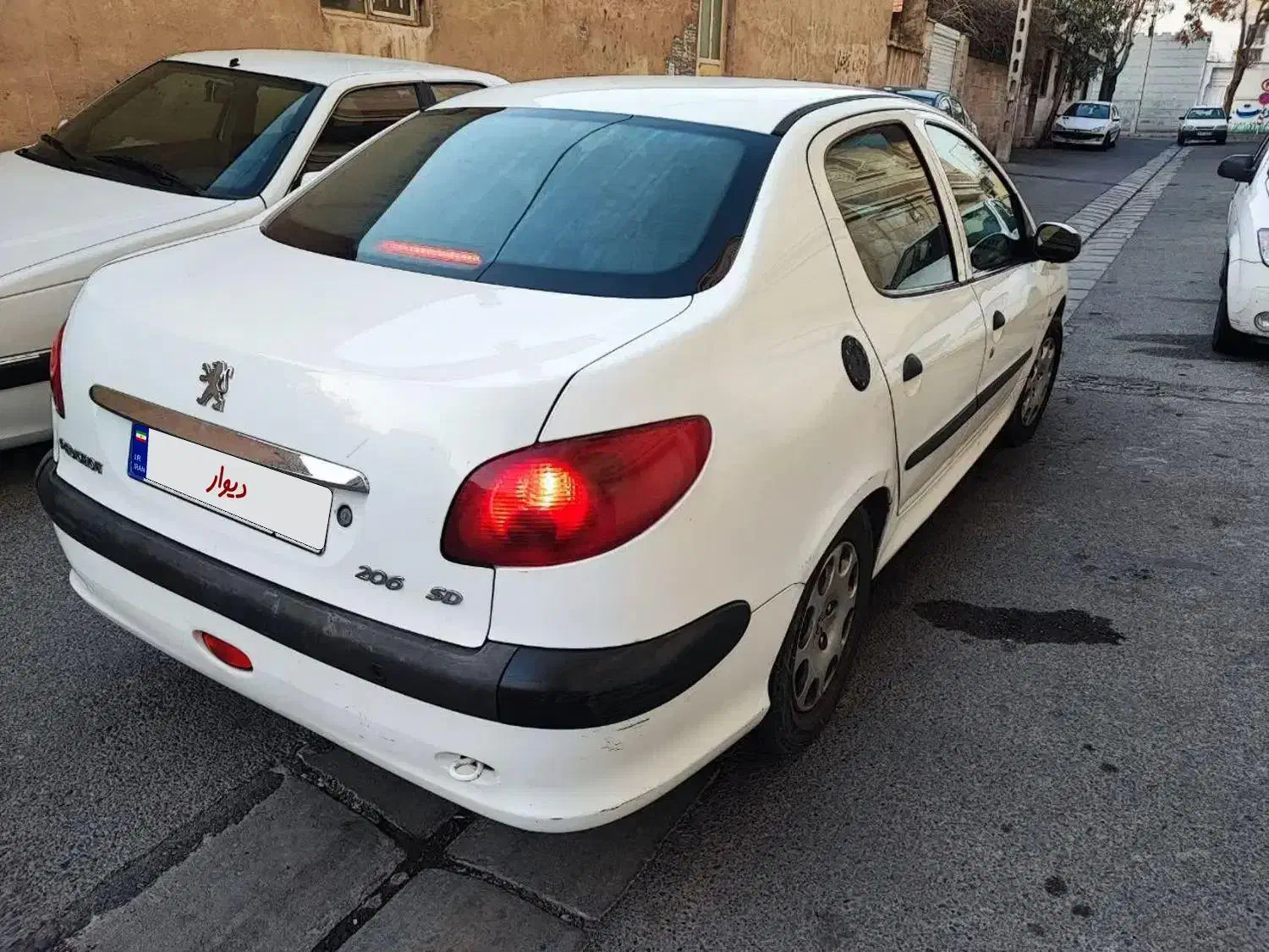 پژو ۲۰۶ sd v8 مدل ۹۴|خودرو سواری و وانت|فردیس, فردیس|دیوار