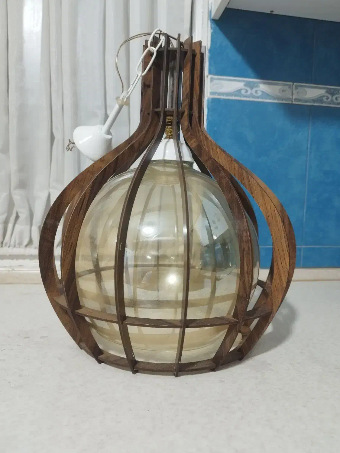 لوستر نو و زیبا|لوستر و چراغ آویز|قرچک, زیبا شهر|دیوار