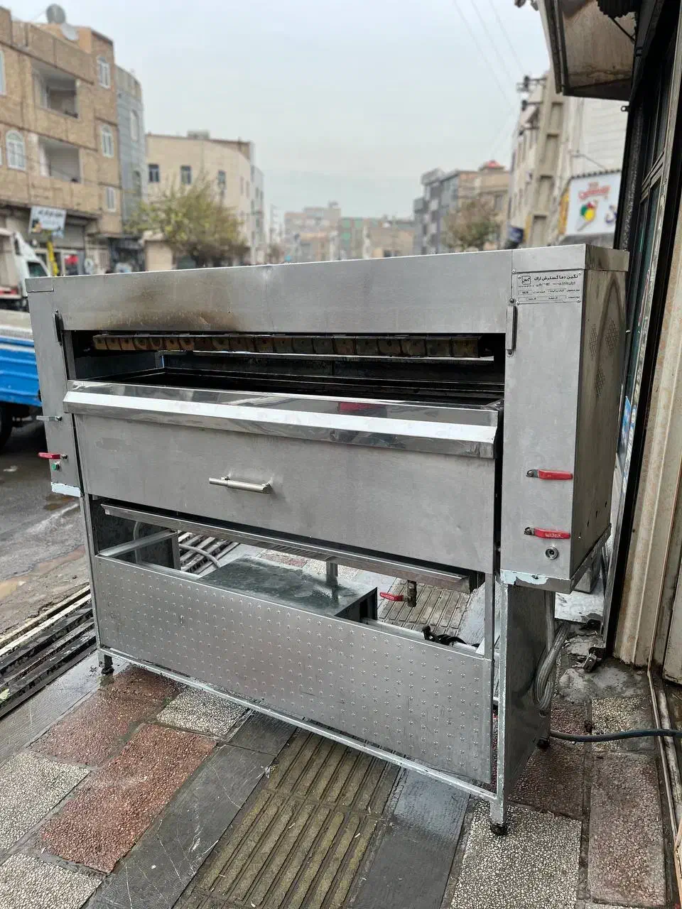 کباب پز تابشی سالاماندر 40سیخ اتوماتیک نگین دما|فروشگاه و مغازه|آفتاب, |دیوار