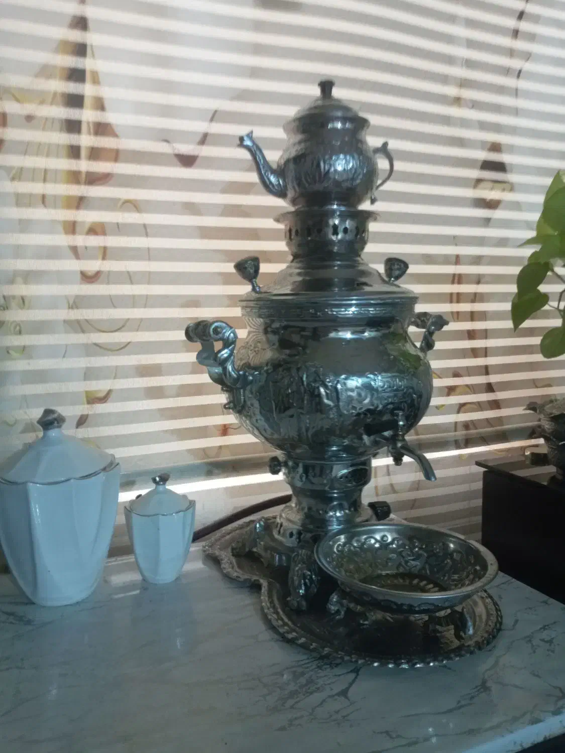 سرویس سماور استیل|سماور، چای‌ساز، قهوه‌ساز|ورامین, خیر آباد|دیوار