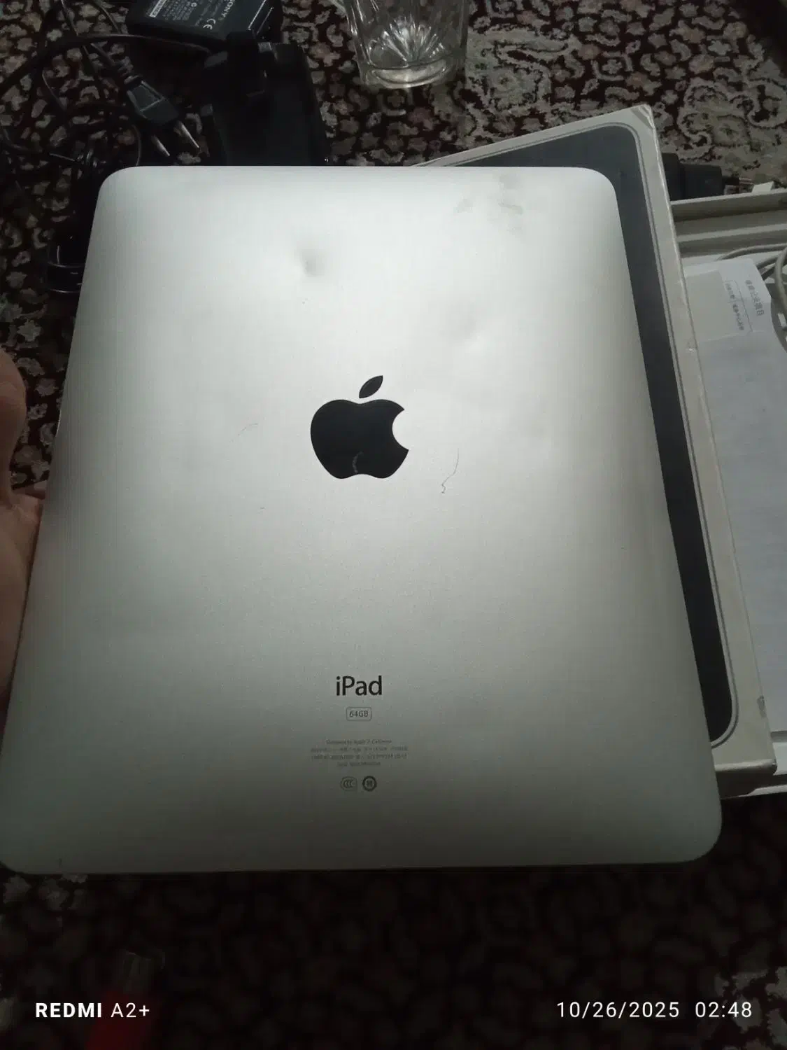 ایپد اپل صفحه بزرگ ۶۴ گیگ با کارتون و غیره|موبایل|تهران, دولتخواه شمالی|دیوار