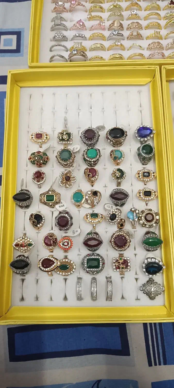 انگشتر مردانه و زنانه کلی دونه ای35تومن مفت|بدلیجات|نیشابور, بنیاد شهید|دیوار