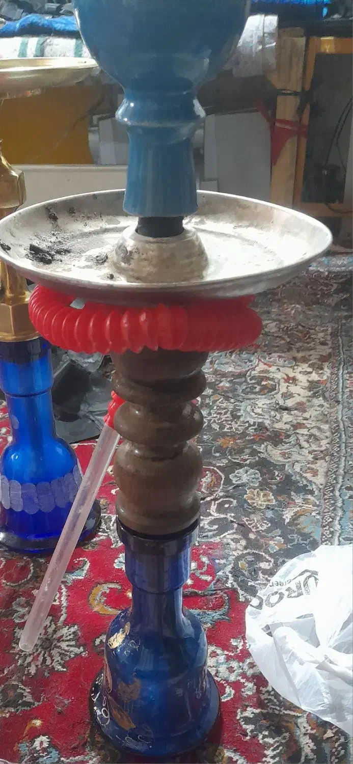 قلیون چوبی کوچک قیمت ۴۵۰|کلکسیون و سرگرمی|تکاب, |دیوار