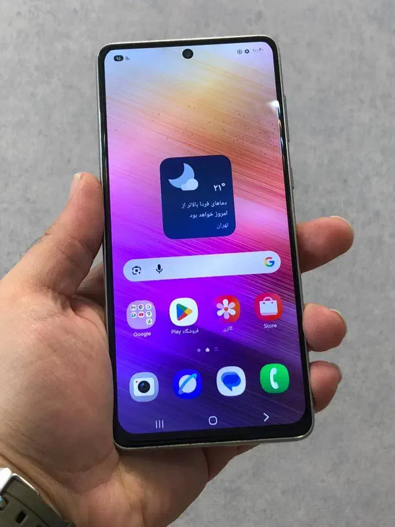 سامسونگ A73 .  در حد با جعبه و انتقال مالکیت|موبایل|رشت, فلسطین|دیوار
