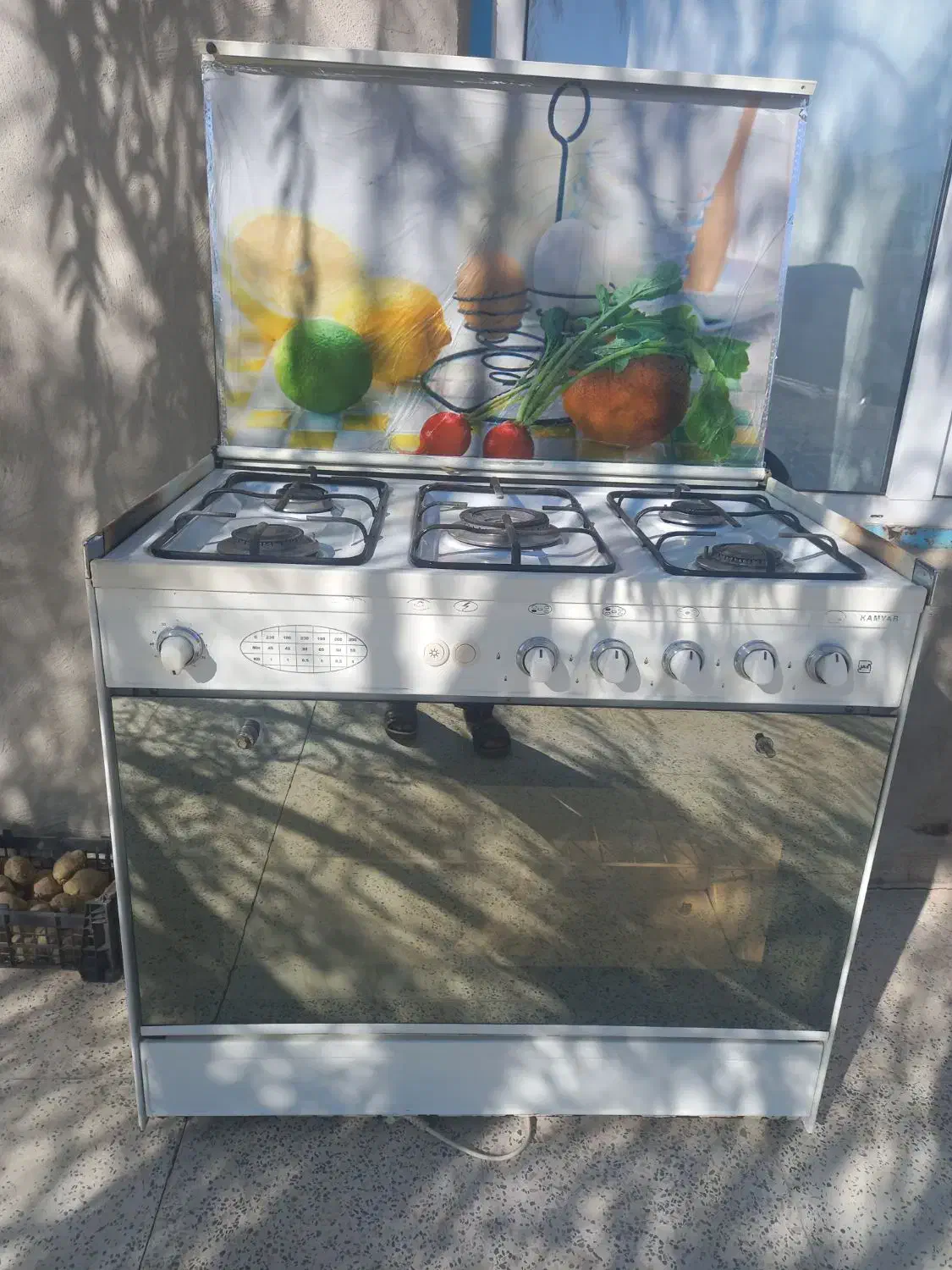 گاز پنج شعله تمیر|اجاق گاز و لوازم برقی پخت‌وپز|قره چای, |دیوار