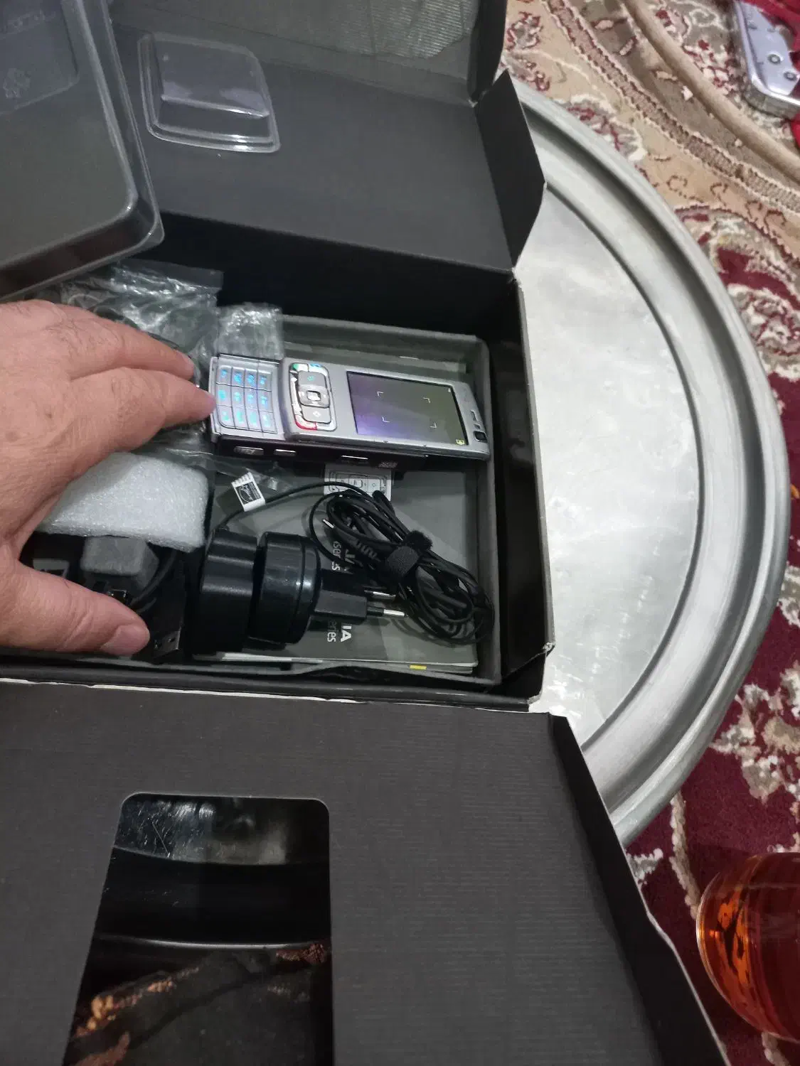 گوشی نوکیا N95 اصل با تمام وسایل|موبایل|میاندوآب, |دیوار