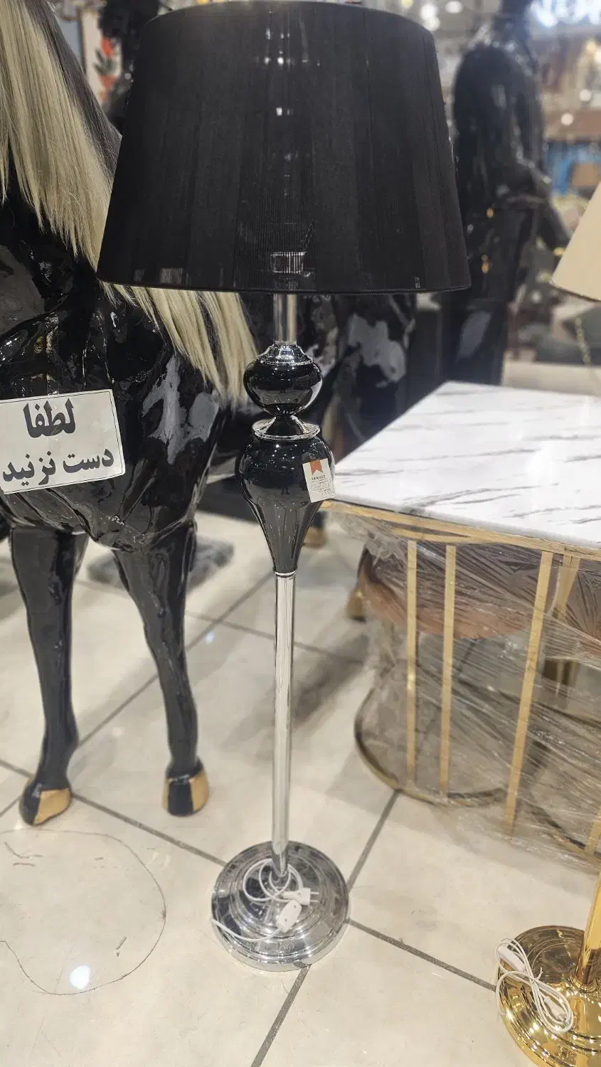 آباژور کنار سالنی آبکاری جدید|چراغ خواب و آباژور|مشهد, توس (بلوار توس)|دیوار