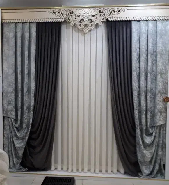 دوخت و نصب پرده نصاب پرده اصفهان|خدمات پیشه و مهارت|اصفهان, سرچشمه|دیوار