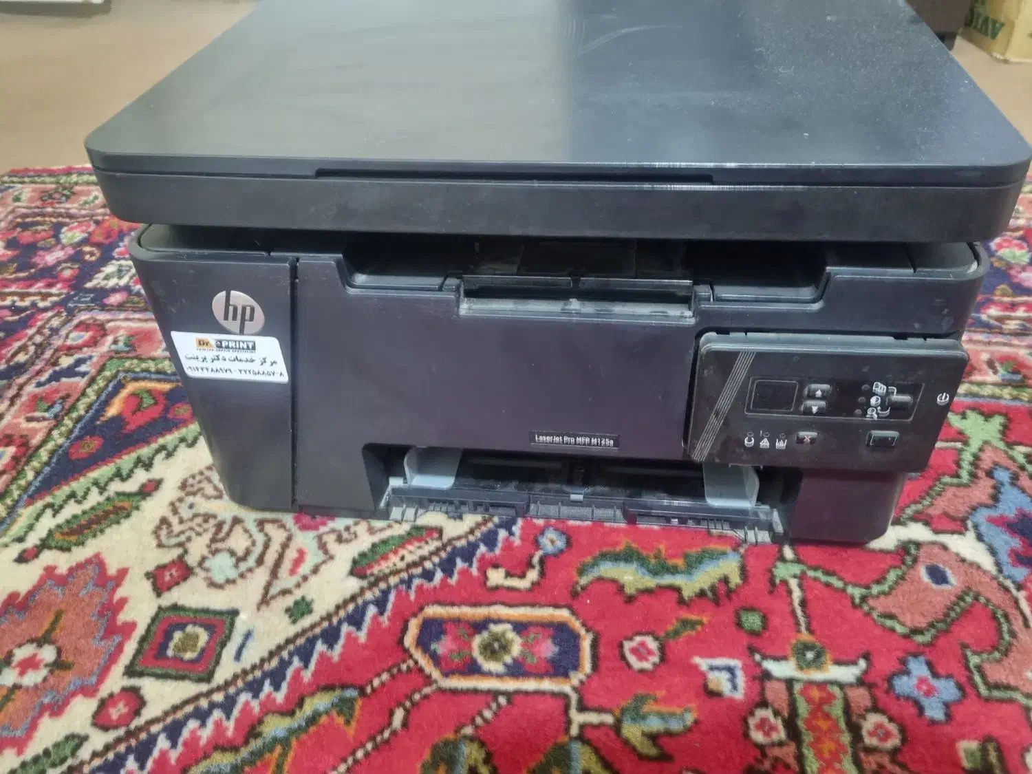 پرینتر hp سه کاره در حد نو|پرینتر، اسکنر، کپی، فکس|خوی, |دیوار