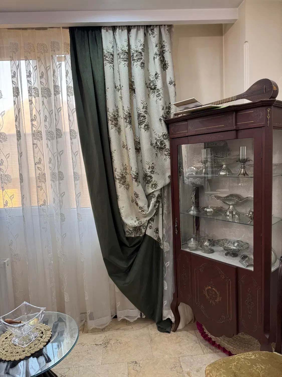 والان پرده در حد نو|پرده، رانر، رومیزی|تهران, منیریه|دیوار