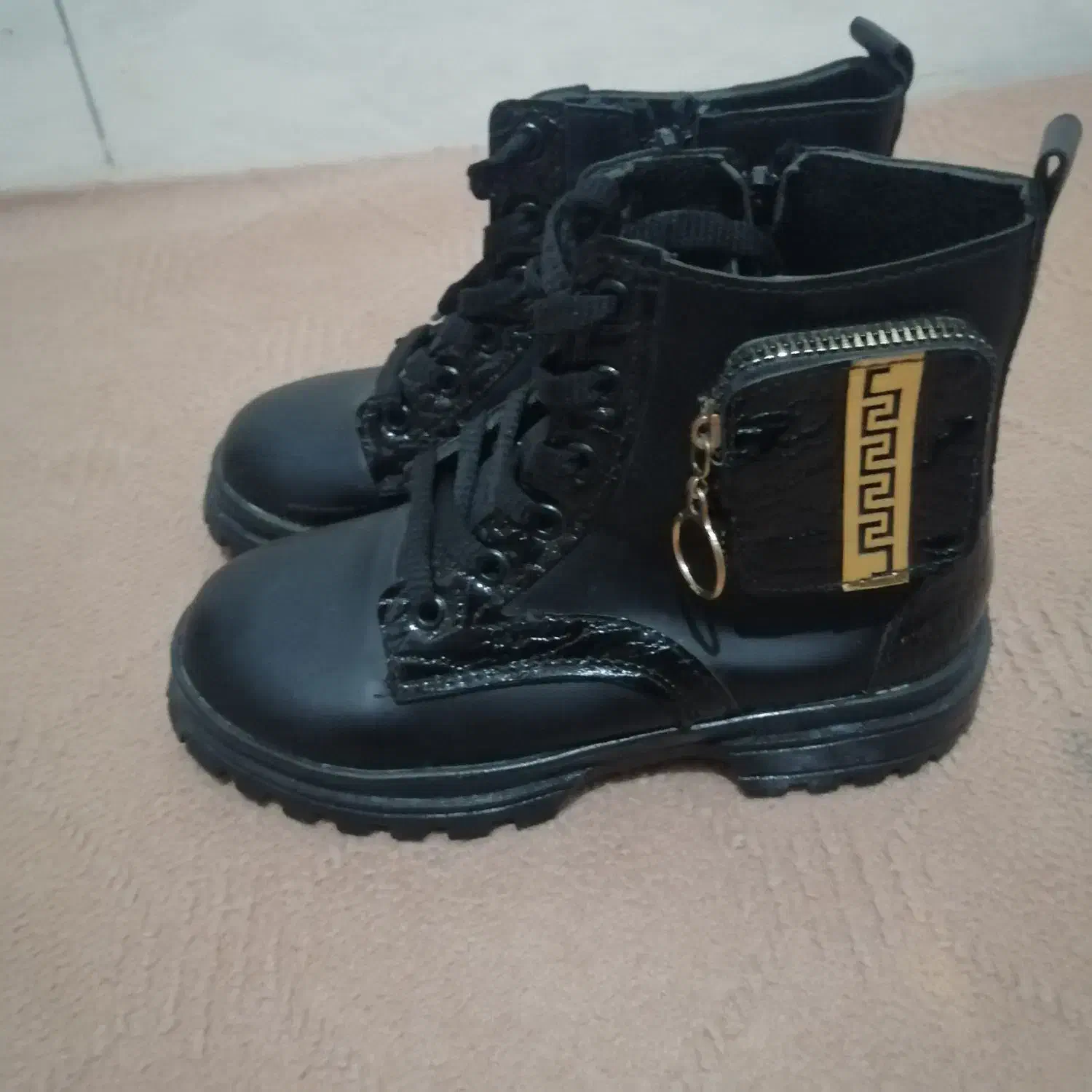 کفش نیم بوت دخترانه سایز 33|کیف، کفش، کمربند|گنبد کاووس, |دیوار