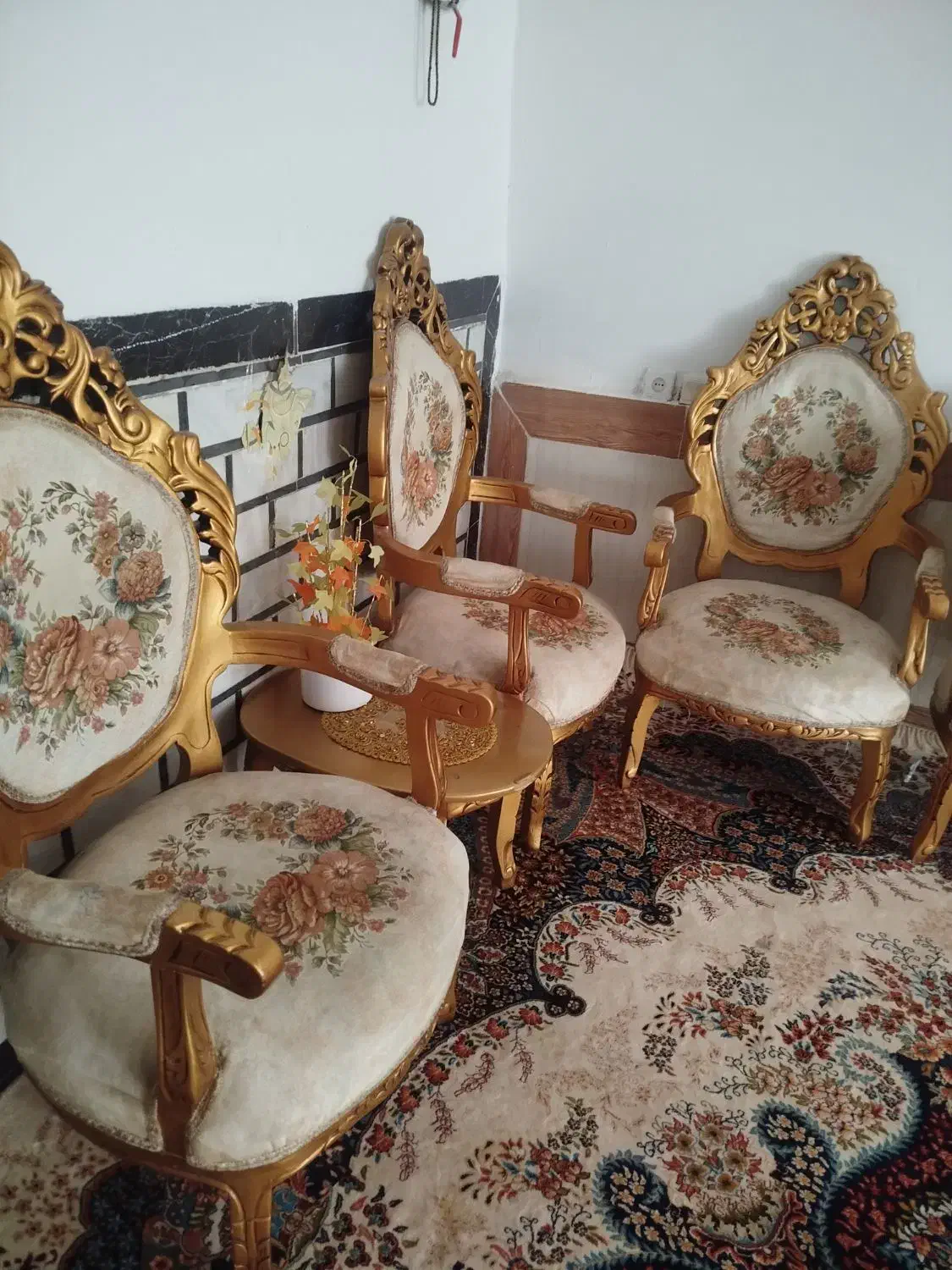 مبل سلطنتی|مبلمان خانگی و میز عسلی|خرم‌آباد, |دیوار