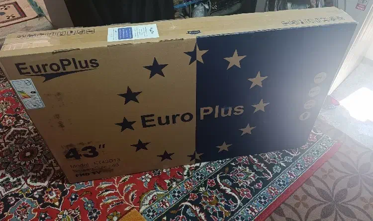 تلویزیون 43 اینچ یورو پلاس|تلویزیون و پروژکتور|ایلام, |دیوار