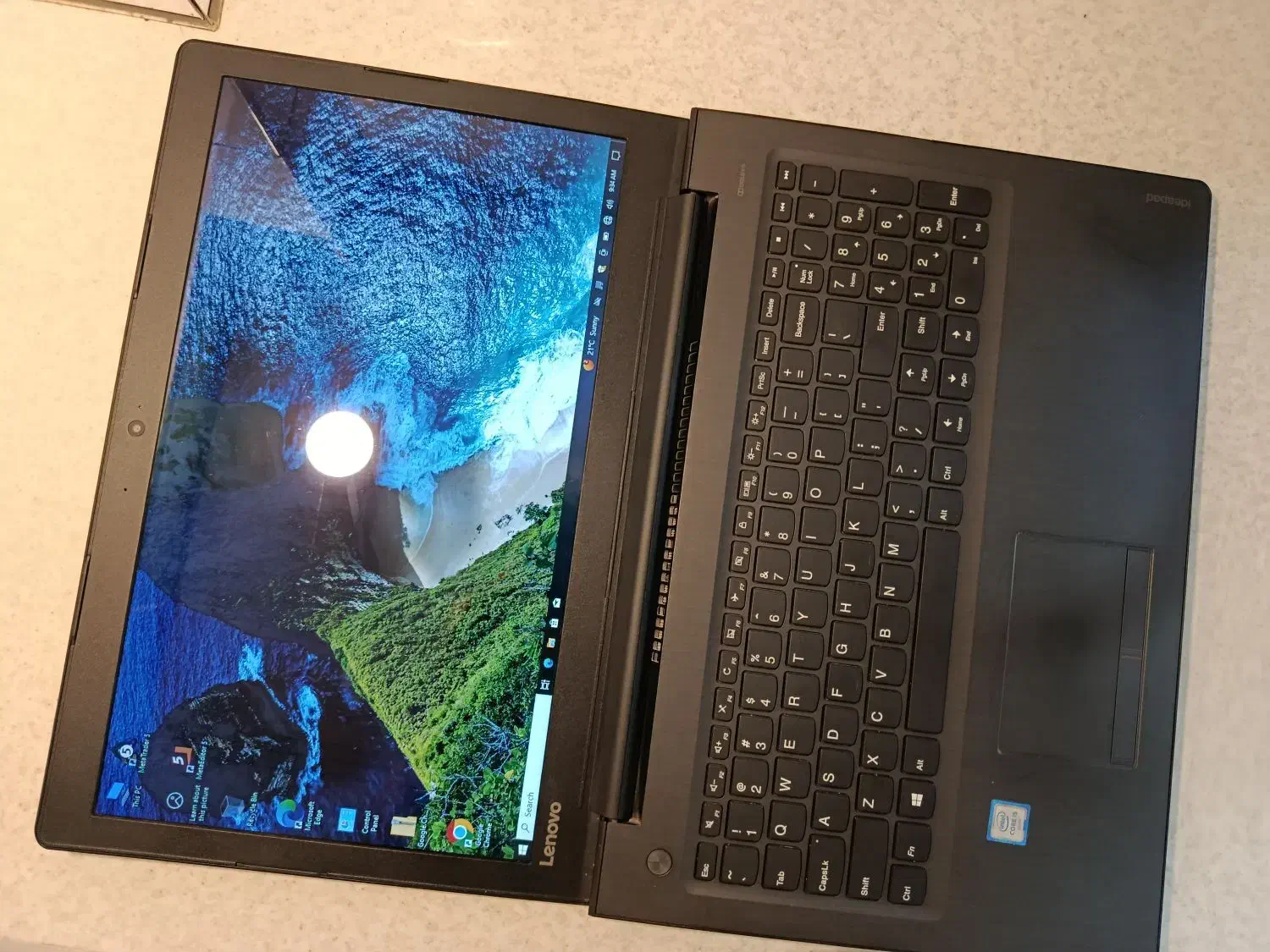 Lenovo ldeapad رم 8 نسل 7 تاچ اسکرین17 ساعت کارکرد|رایانه همراه|ابهر, |دیوار