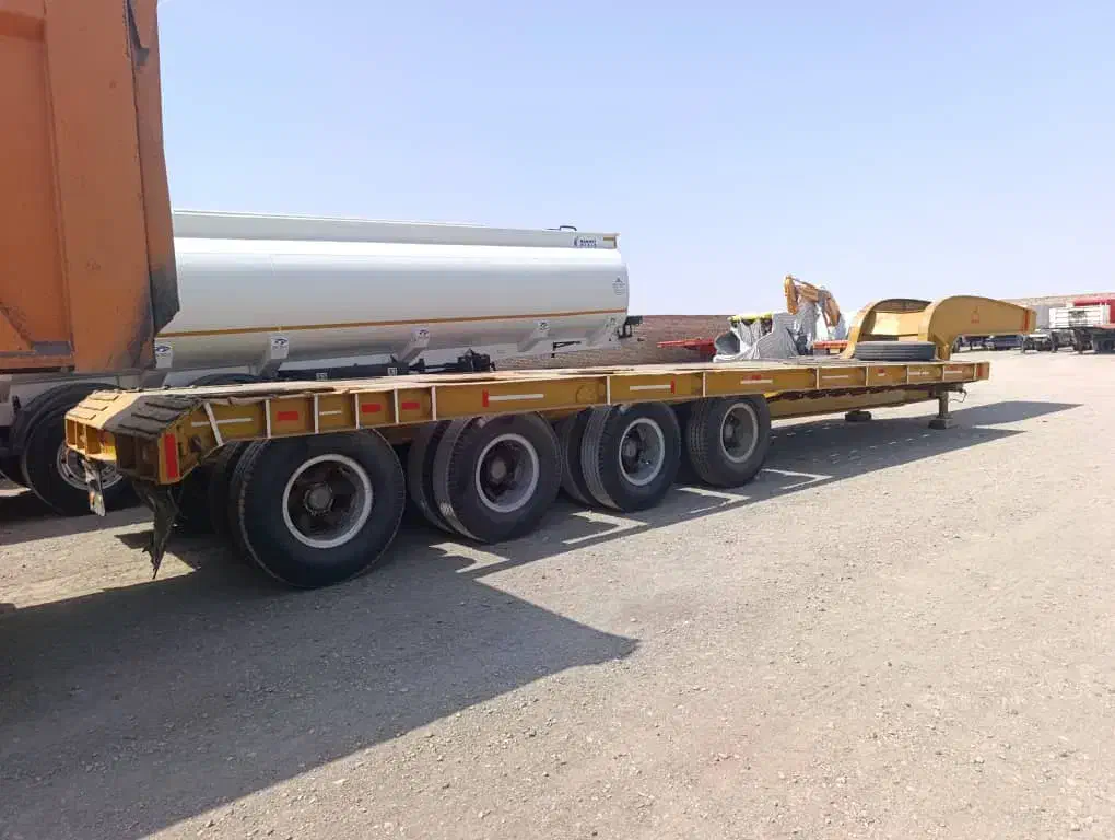 کفی تریلی کمرشکن گلو شتری ۴ محور|خودرو سنگین|سیرجان, |دیوار