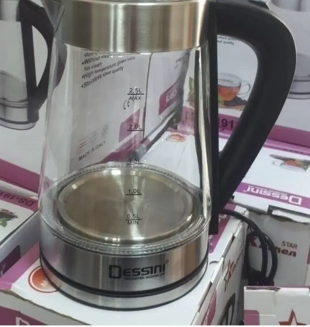 قوری برقی دیسینی|سماور، چای‌ساز، قهوه‌ساز|مشهد, سرافرازان|دیوار