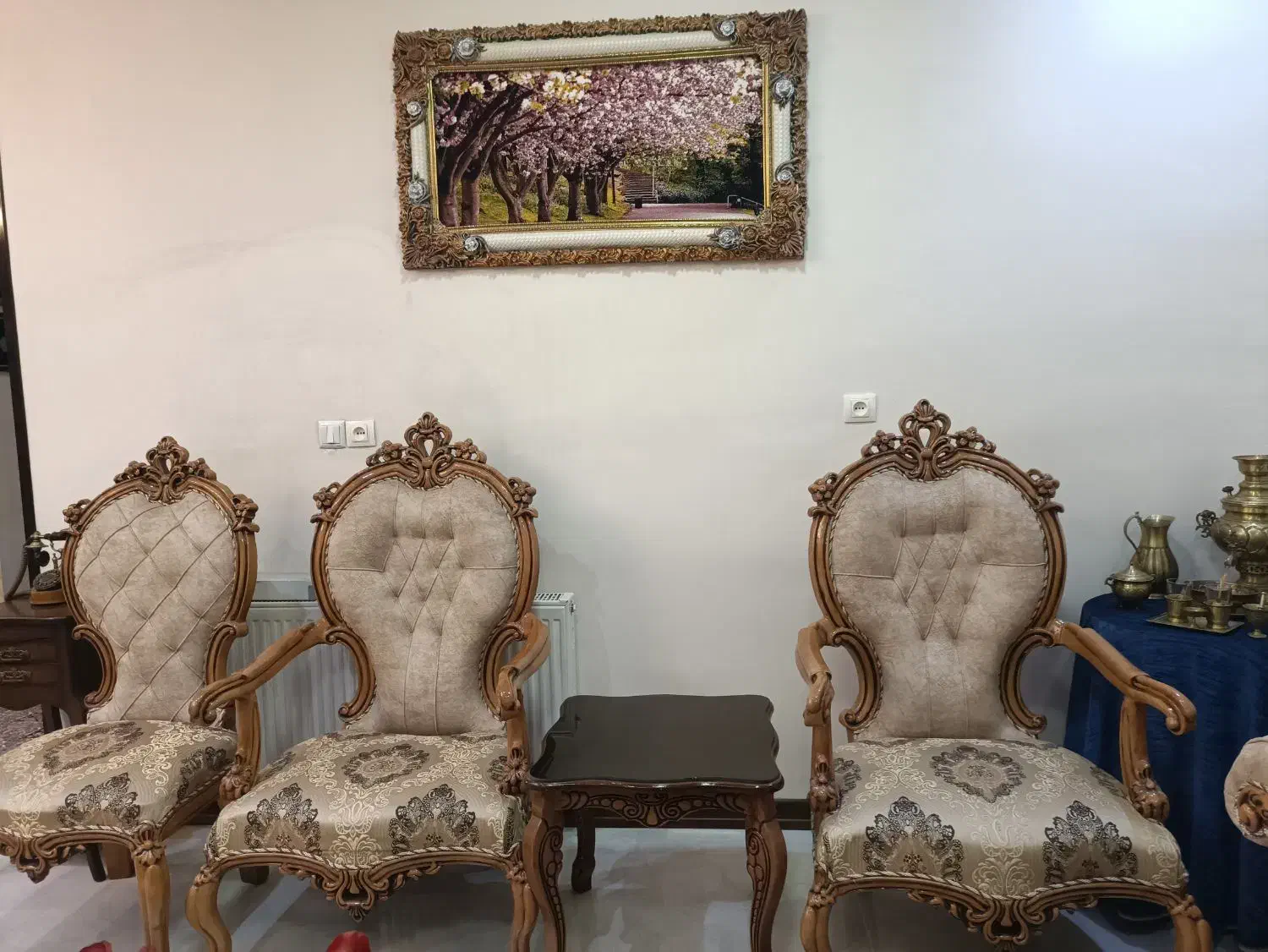 مبل سلطنتی|مبلمان خانگی و میز عسلی|نجف‌آباد, امیرآباد|دیوار