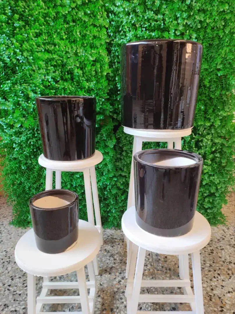 گلدان سرامیکی ست ۴تایی|صنایع دستی و سایر لوازم تزئینی|اصفهان, پوریای ولی|دیوار