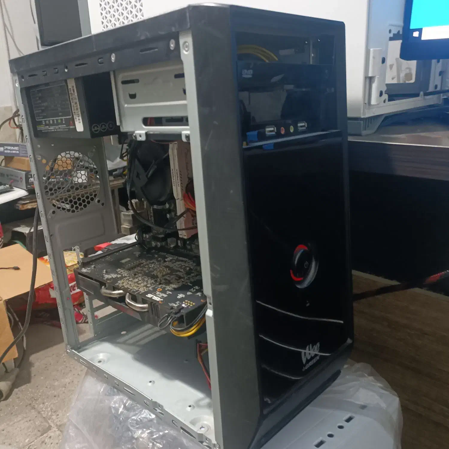 کیس گیمینگ اقتصادی گرافیک هشت گیگ|رایانه رومیزی|تهران, علیآباد|دیوار