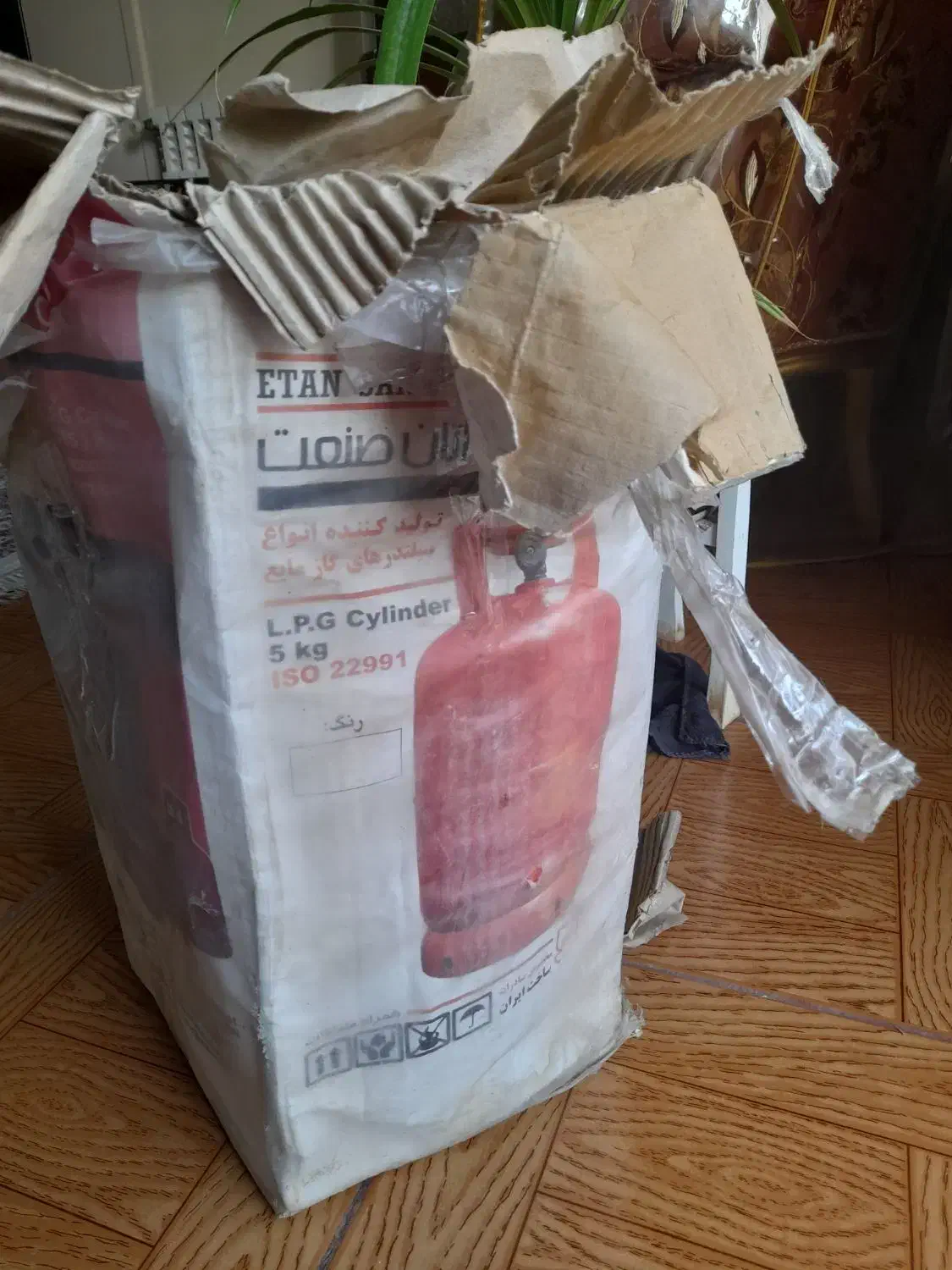 گاز پیکنیک همایون گاز 5 کیلو|اجاق گاز و لوازم برقی پخت‌وپز|اصفهان, خانه اصفهان|دیوار